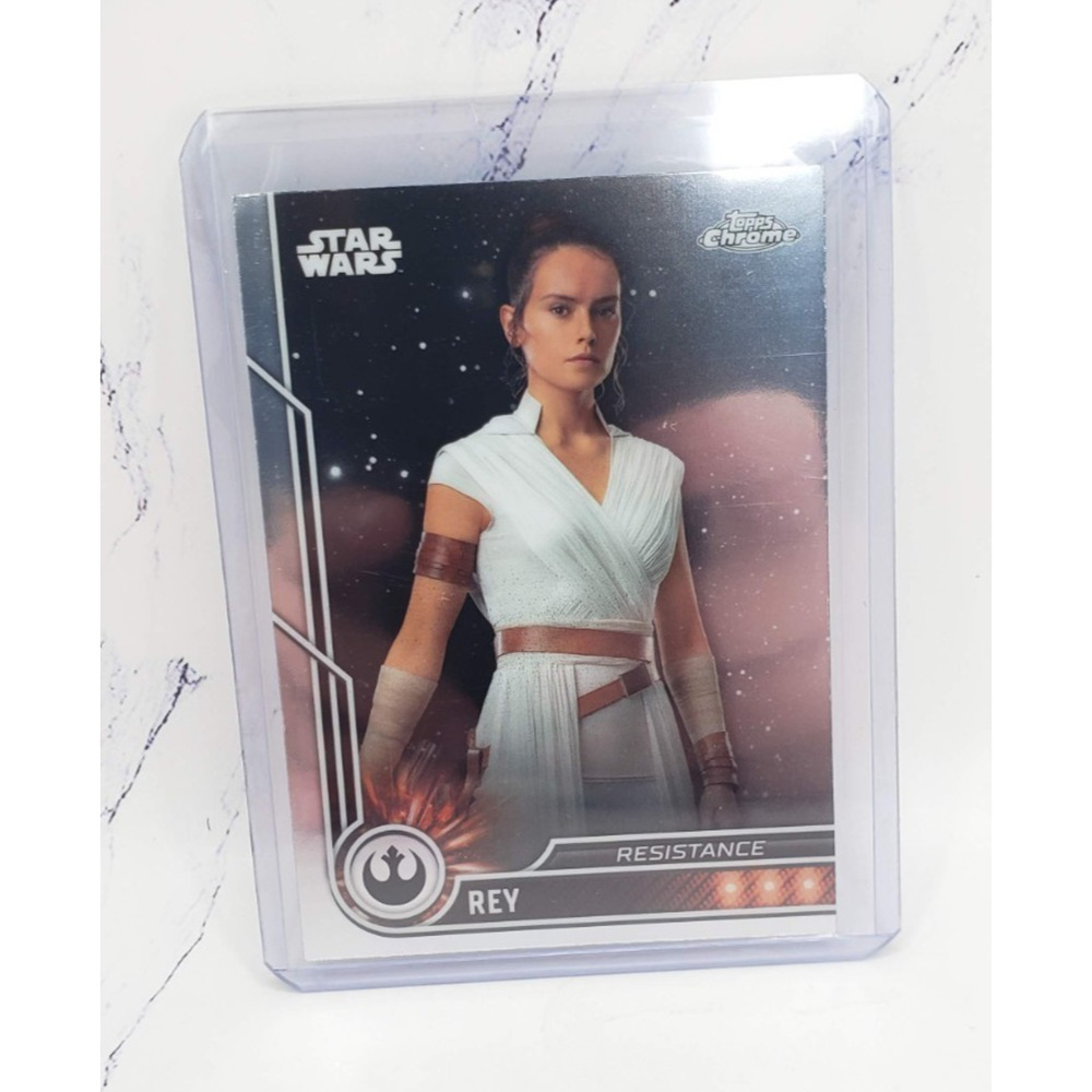 Rey 2023 Topps Chrome Star Wars Resistance #69 Rookie